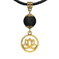 Амулет Лотос (гармония, развитие), лава MKAG-25-0059