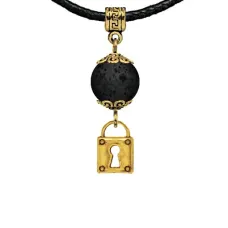 Амулет Замок (на счастье и любовь), лава MKAG-25-2040