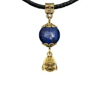 Амулет Бог богатства (изобилие и благополучие), лазурит MKAG-26-0025