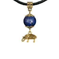 Амулет Слон (мудрость, сила, долголетие), лазурит MKAG-26-0062