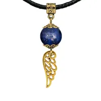 Амулет Крыло ангела (защита высших сил), лазурит MKAG-26-2039