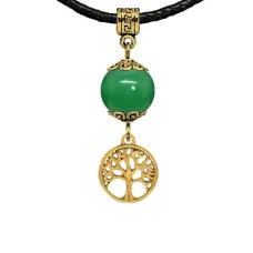Амулет Дерево жизни (защита и развитие), нефрит MKAG-27-0012