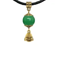 Амулет Бог богатства (изобилие и благополучие), нефрит MKAG-27-0025