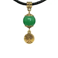 Амулет Дерево жизни (защита и развитие), нефрит MKAG-27-S001