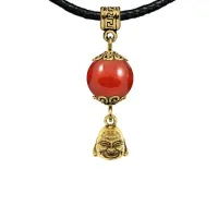 Амулет Бог богатства (изобилие и благополучие), сердолик MKAG-29-0025