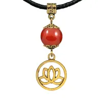 Амулет Лотос (гармония, развитие), сердолик MKAG-29-0059