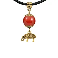 Амулет Слон (мудрость, сила, долголетие), сердолик MKAG-29-0062