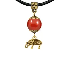 Амулет Слон (мудрость, сила, долголетие), сердолик MKAG-29-0062