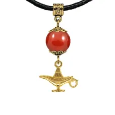 Амулет Волшебная лампа (исполнение желаний), сердолик MKAG-29-0074