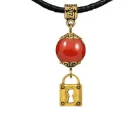 Амулет Замок (на счастье и любовь), сердолик MKAG-29-2040