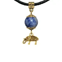 Амулет Слон (мудрость, сила, долголетие), содалит MKAG-30-0062