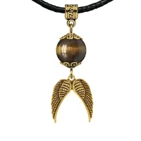 Амулет Крылья ангела (защита высших сил), тигровый глаз MKAG-31-2043