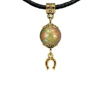 Амулет Подкова (на счастье), унакит MKAG-32-0018