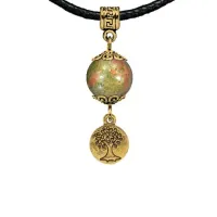 Амулет Дерево жизни (защита и развитие), унакит MKAG-32-S001