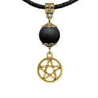 Амулет Пентаграмма (мощная защита от зла), шунгит MKAG-34-0050