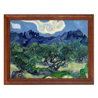 Постер в рамке 22х17см Винсент Ван Гог - Оливковые деревья (1889) POSG-0147