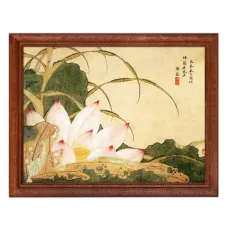 Постер в рамке 22х17см Xie Sun - Лотос POSG-0171