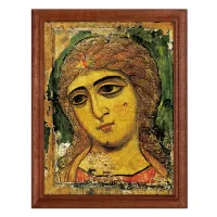 Постер в рамке 17х22см Ангел Златые Власы (Архангел Гавриил) POSV-0116