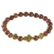Браслет Спаси и сохрани с синтетическим камнем Коричневый авантюрин BSV2-08