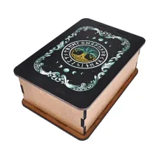 Шкатулка для гадальных карт Дерево жизни, 12х9х5см SHK001-007