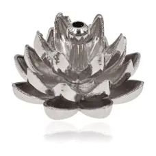 Подставка для благовоний Лотос, цвет серебряный PBK009-S