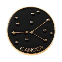 Значок Знаки Зодиака Рак, d.2,5см ZN104-10