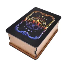 Шкатулка для гадальных карт Звезда Давида, 12х9х5см SHK001-008