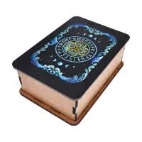 Шкатулка для гадальных карт Клевер удачи, 12х9х5см SHK001-010