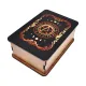 Шкатулка для гадальных карт Огненные пентаграммы, 12х9х5см SHK001-017