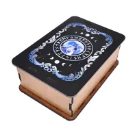 Шкатулка для гадальных карт Волк, 12х9х5см SHK001-029