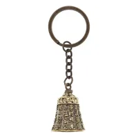 Брелок Колокол с мантрами, 9х2,5см AD-BK-083