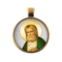 Кулон Серафим Саровский, святой преподобный ALE338