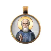 Кулон Сергий Радонежский, святой преподобный ALE339
