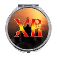 Складное зеркало Христос воскрес! ZER-0398