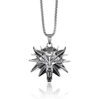 Амулет Волк на цепочке, 3,5х4см AC149