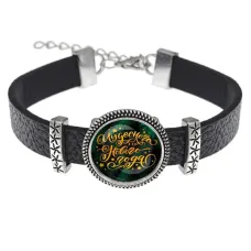 Кожаный браслет Чудесного Нового года BSK2-0393