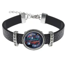 Кожаный браслет С Новым годом! BSK2-0397