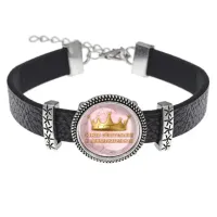 Кожаный браслет Самая обаятельная и привлекательная BSK2-0403