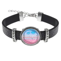 Кожаный браслет Любимой сестренке BSK2-0429