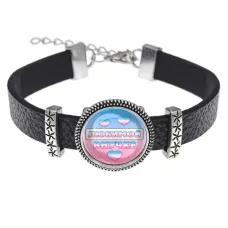 Кожаный браслет Любимой внучке BSK2-0433