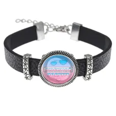 Кожаный браслет Любимой подруге BSK2-0439