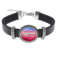 Кожаный браслет Самая лучшая сестра BSK2-0440