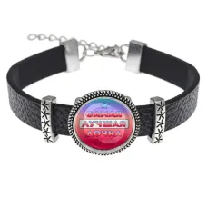 Кожаный браслет Самая лучшая дочка BSK2-0442