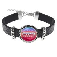 Кожаный браслет Самая крутая бабуля BSK2-0468