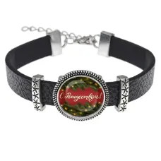 Кожаный браслет С Рождеством! BSK2-0484