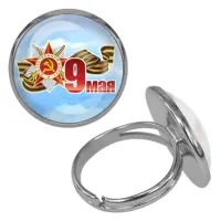 Безразмерное кольцо 9 мая KLF-0490