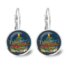 Серьги Счастливого Рождества! SEAP-0394