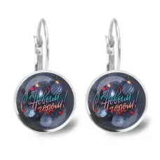 Серьги С Новым годом! SEAP-0397