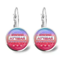 Серьги Самая лучшая свекровь SEAP-0454