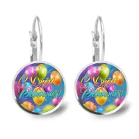 Серьги С Днем рождения! SEAP-0493